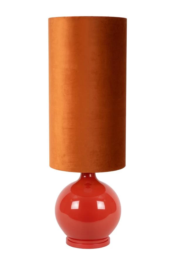 Lucide ESTERAD - Floor lamp - Ø 34 cm - 1xE27 - Orange - turned off